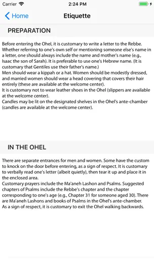 Write To The Ohel iPhone Screenshot 3
