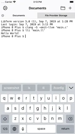 LibTerm iPhone image 1