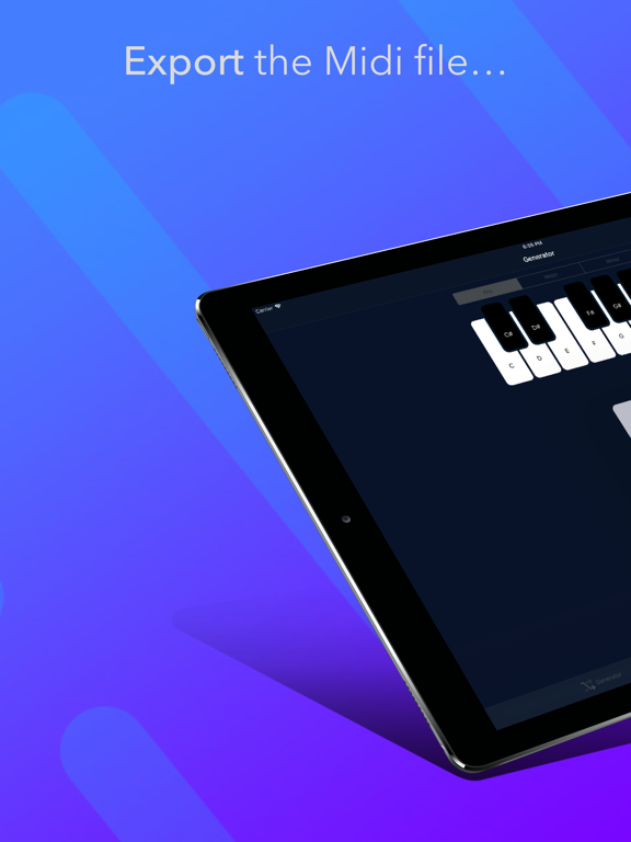 Screenshot #6 pour Chord Progression Generator