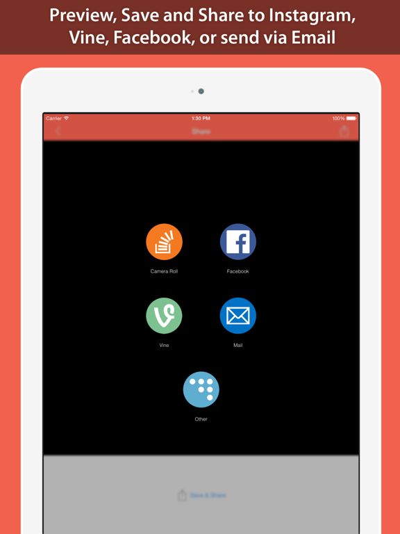 VideoCollage by Bits&Coffee iPad screenshot 5 - Photo & Video app