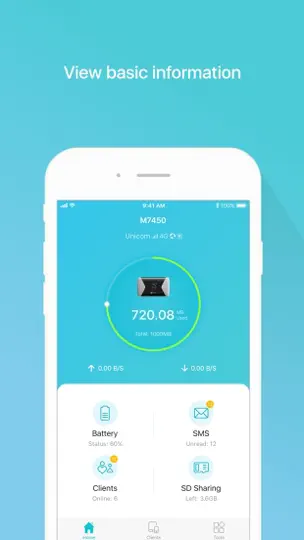 Скриншот TpMiFi на iPhone 1