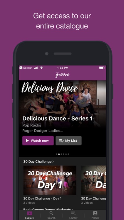 Body Groove On Demand