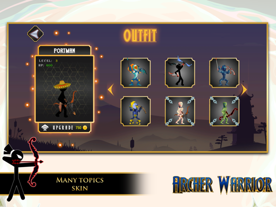 The Archer Warrior iPad screenshot