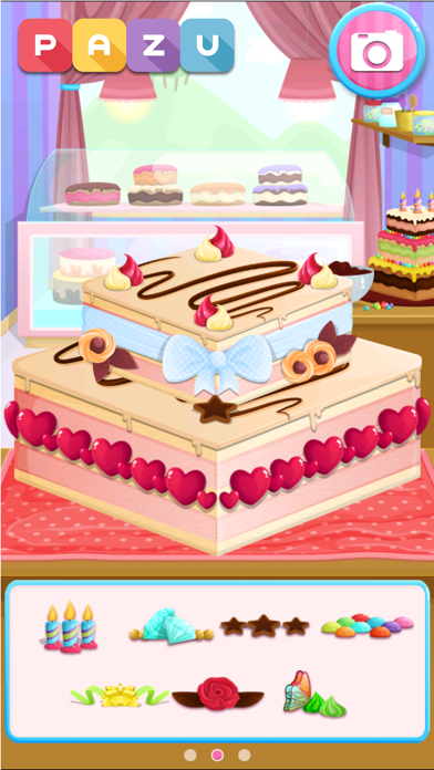 幼児向けのケーキ作りゲーム  Cake Makerのおすすめ画像3