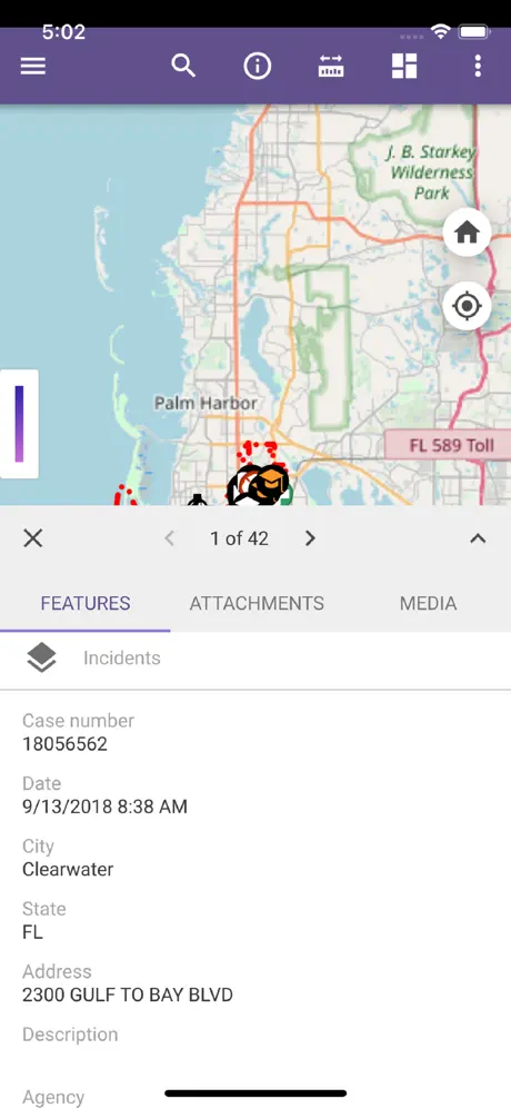 City Map Clearwater