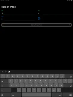 Rule of Three - Calculator iPad image 2