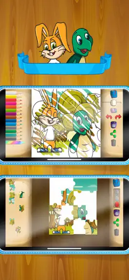 Game screenshot Кролик и черепаха mod apk