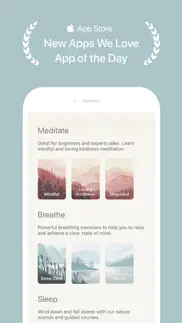oak - meditation & breathing iphone screenshot 1