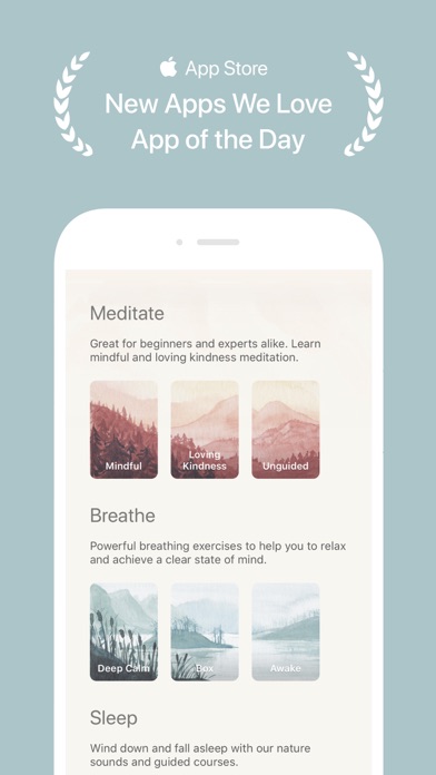 Screenshot #1 pour Oak - Meditation & Breathing