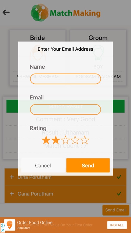 Porutham - Match Making screenshot-4
