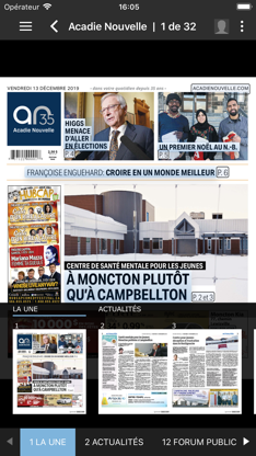 Acadie Nouvelle - Numérique screenshot 2