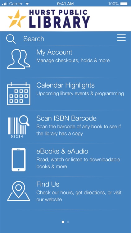 Hurst Public Library App