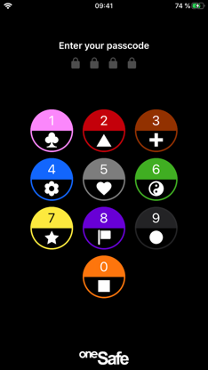 oneSafe+ password manager screenshot 4