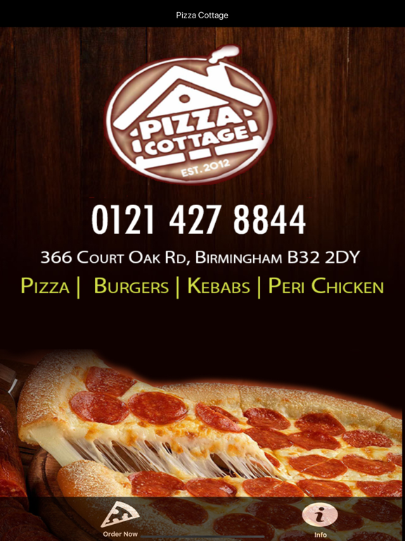 Screenshot #4 pour Pizza Cottage, Harborne