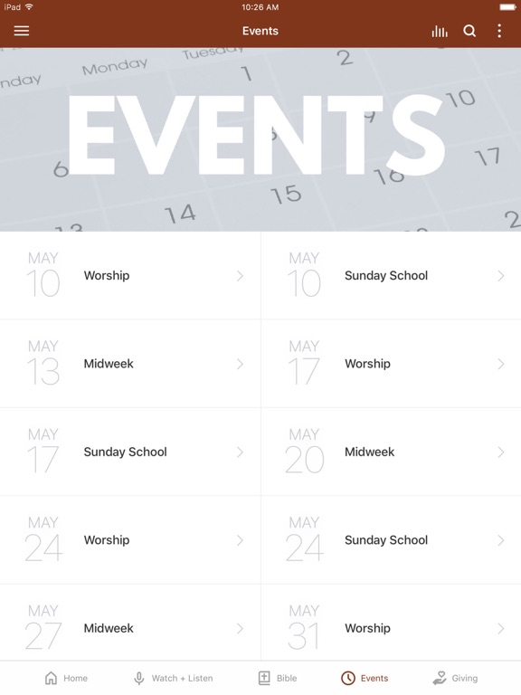 Trinity Lutheran Church Algona iPad screenshot 3 - Education app