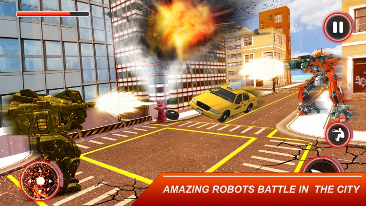 MorphoBot War: Steel Robots 3D screenshot-4