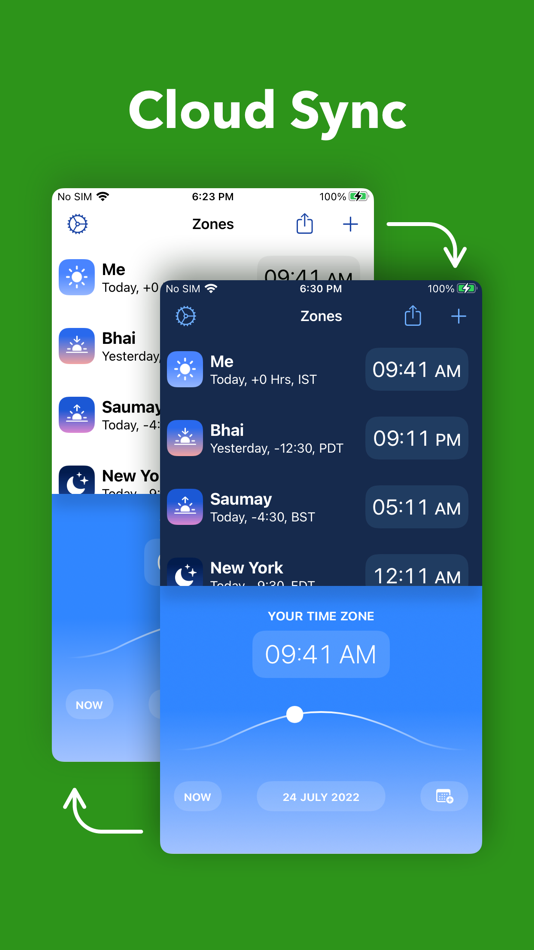 #6. Zones: Time Zone Conversion (macOS) بواسطة: Squircle Apps LLP
