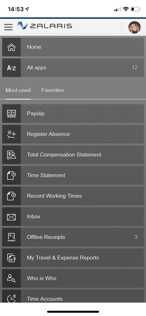 Zalaris HR(圖3)-速報App
