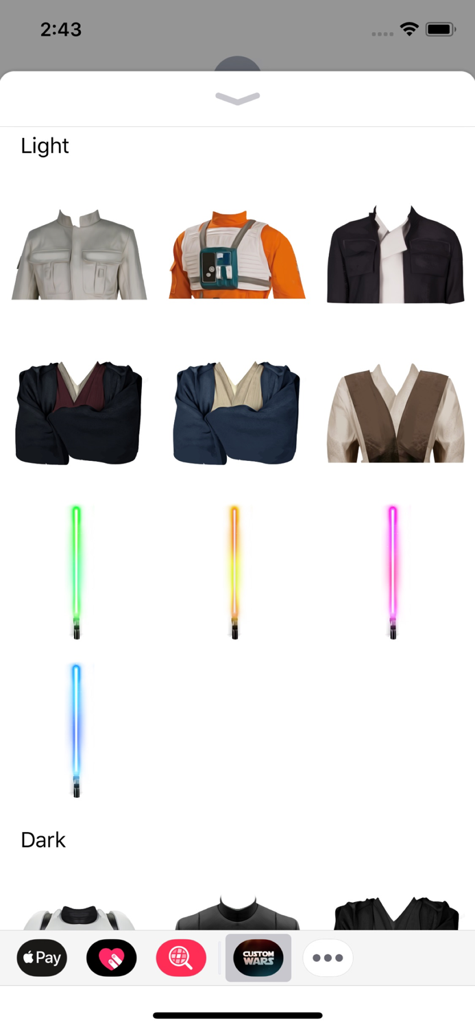 Custom Wars - Be a jedi star