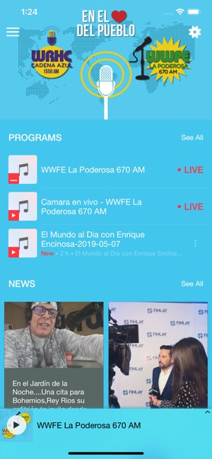 La Poderosa y Cadena Azul on the App Store