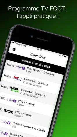 Game screenshot Programme TV Foot mod apk