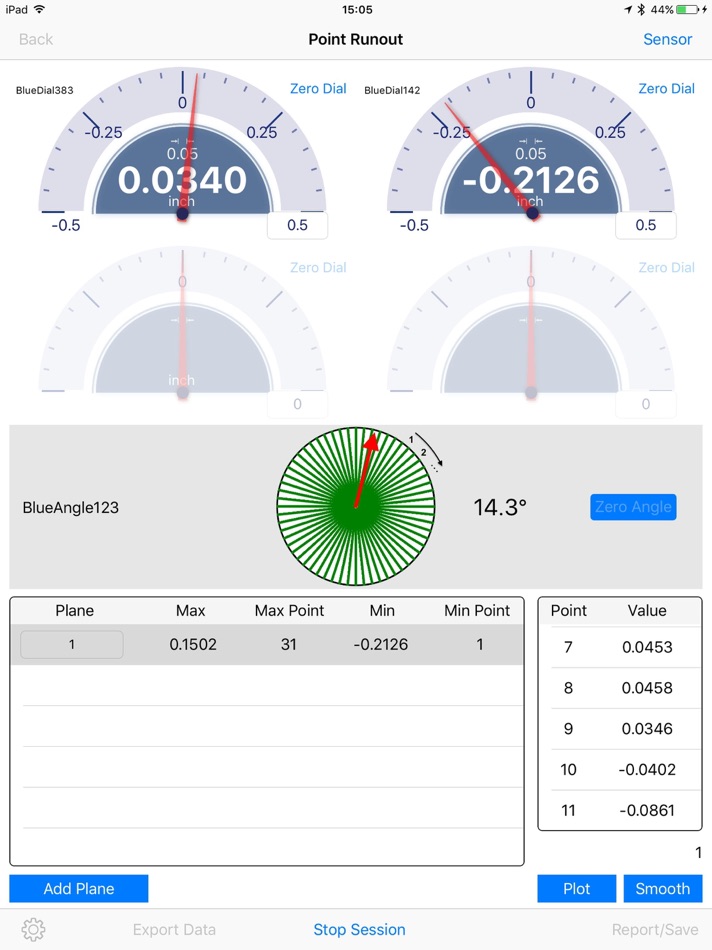#3. Wireless Rotor Runout Test (iOS) 由: Motionics LLC