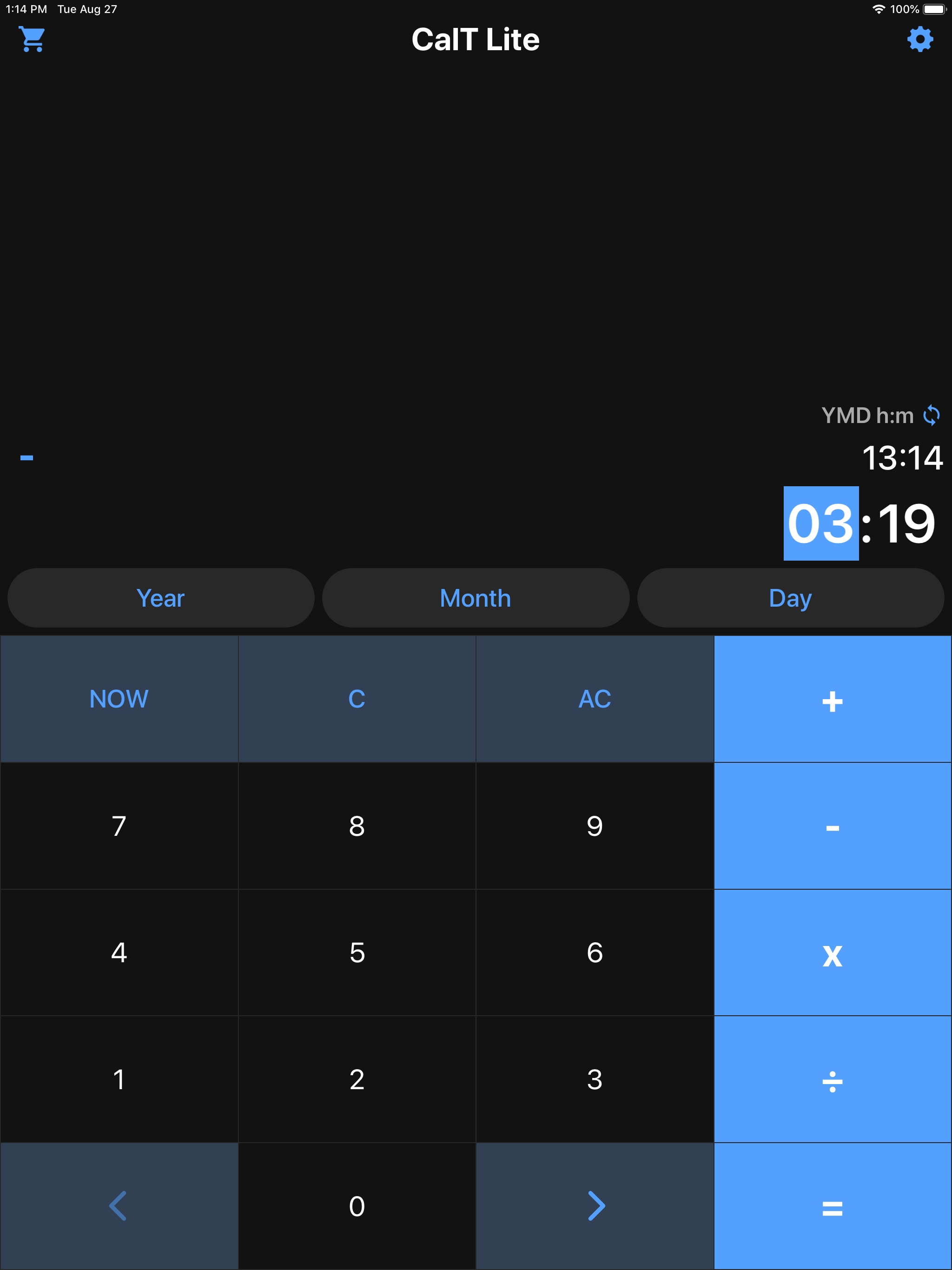 CalT Lite - Time Calculator