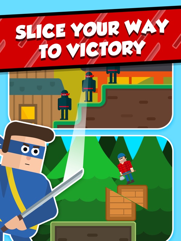 Mr Ninja - Slicey Puzzles screenshot 12
