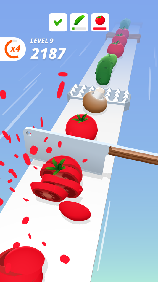 #4. Perfect Slices (iOS) 由: SayGames LTD