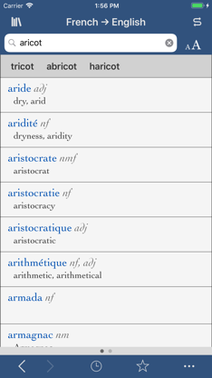 Collins-Robert Concise screenshot 5