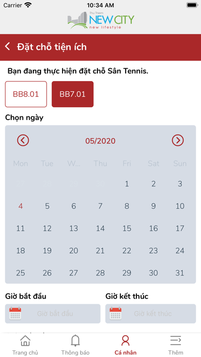 App screenshot