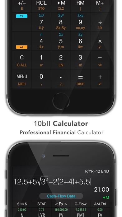 Screenshot #2 pour 10bII Financial Calculator PRO
