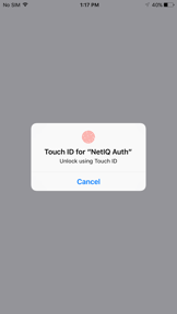 OT Advanced Authentication screenshot