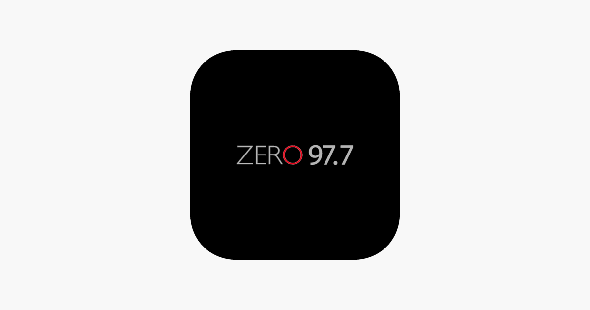 Zero 97.7 on the App Store
