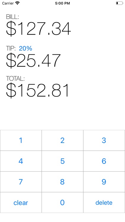 Tip - Fast Tip Calculator