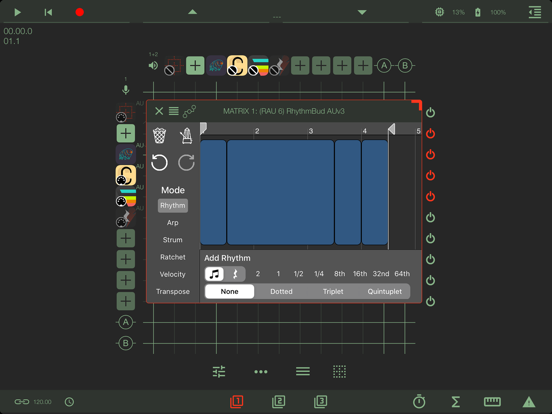 Screenshot #5 pour RhythmBud - AUv3 MIDI FX