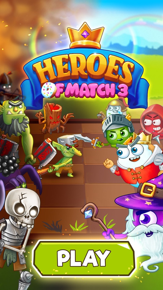 #10. Heroes of Match 3 (iOS) 由: Clever Apps Pte Ltd