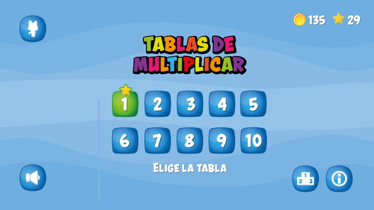 Tablas Multiplicar