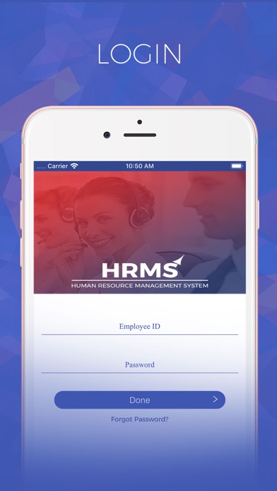 USM HRMS Screenshot