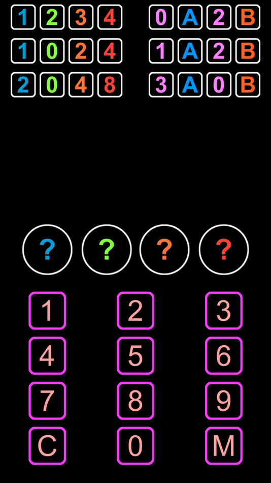 #3. NUMS - 1A2B Guess Number Game (iOS) 来自: 广杰 周