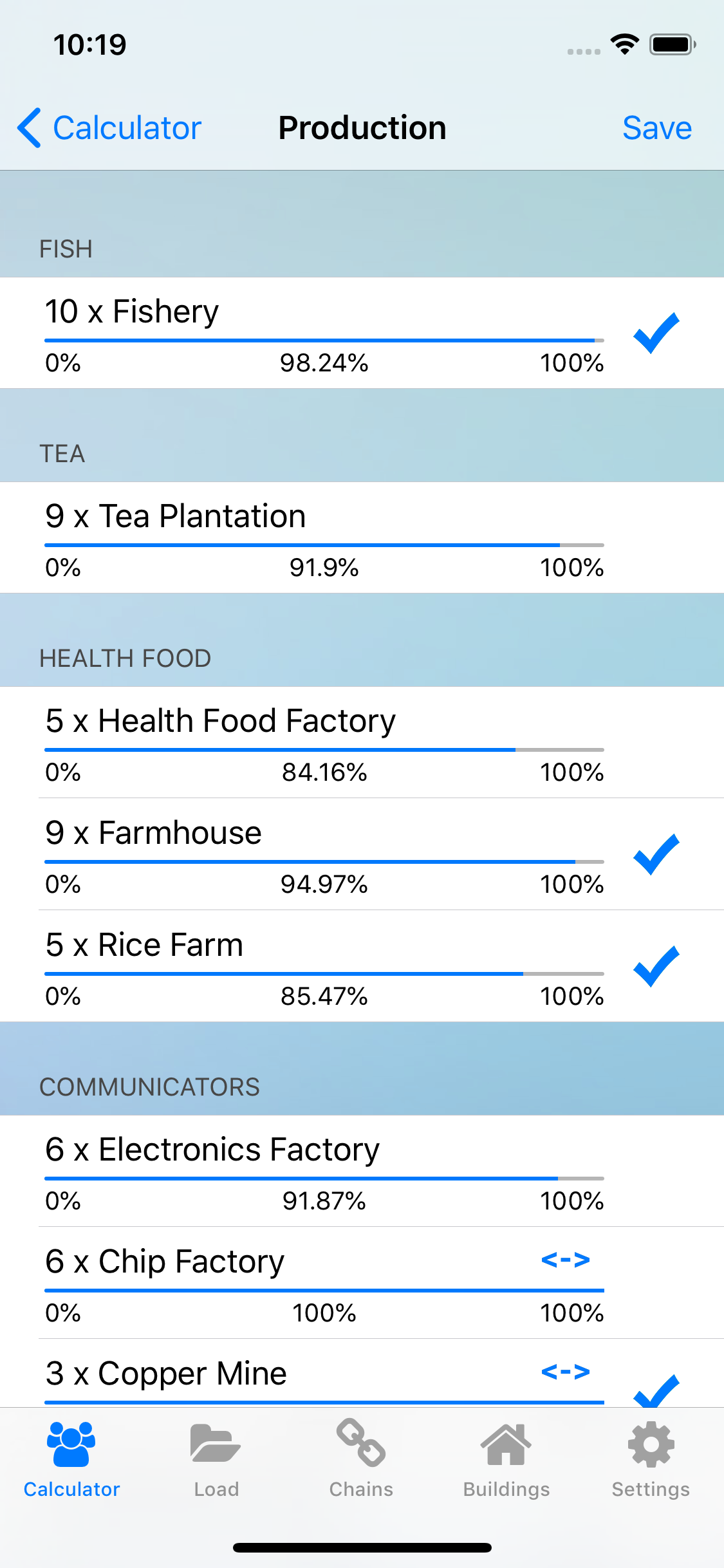 Production Calc. for Anno 2070 screenshot 2