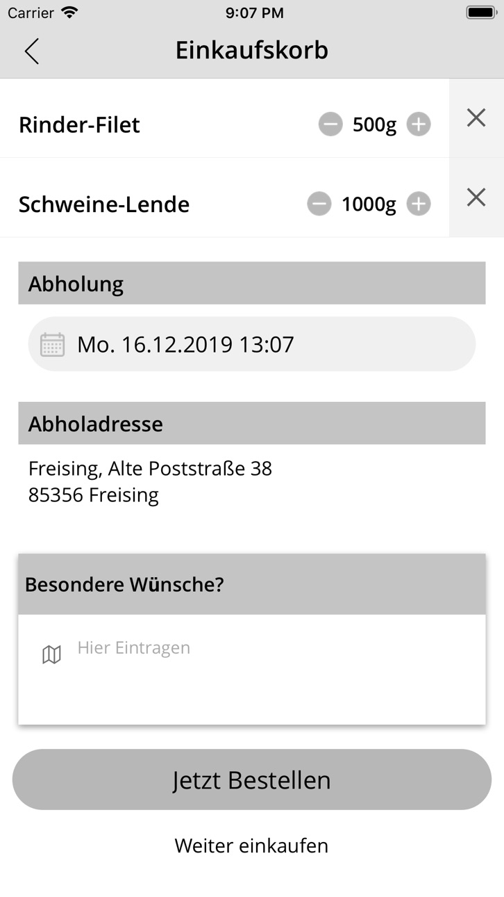 iPhone screenshot