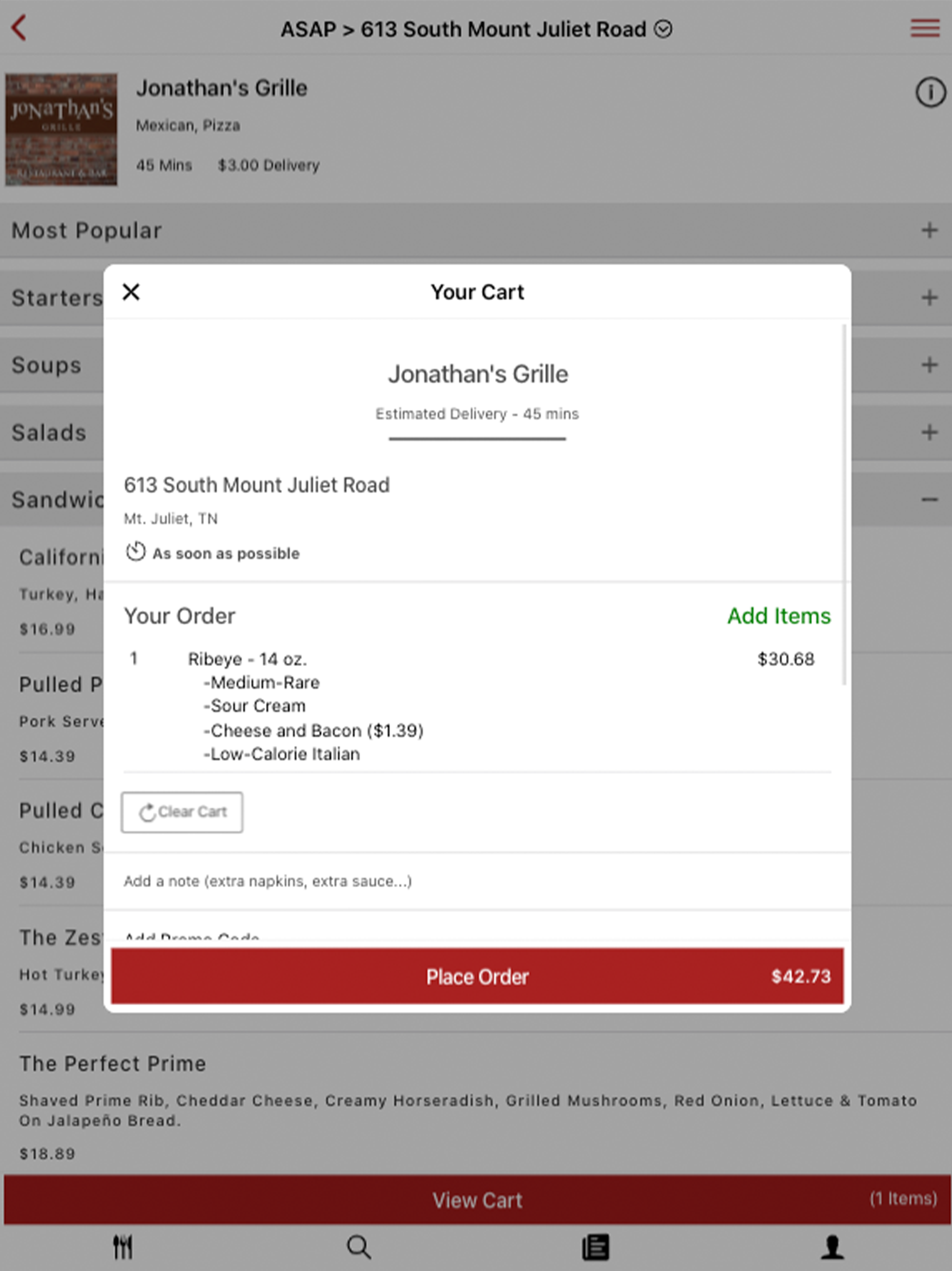 Providence Food Delivery screenshot 8