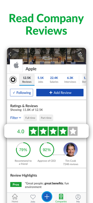 Glassdoor Jobs Job Search On The App Store