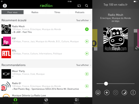 Screenshot #6 pour radio.fr - radio et podcast