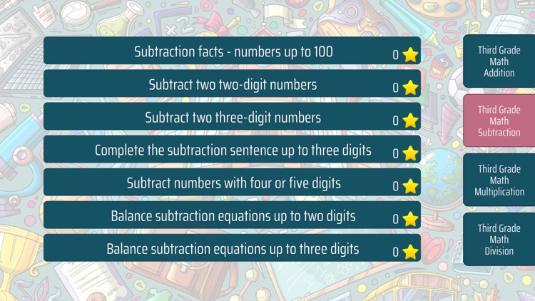 Third Grade Math Trainer