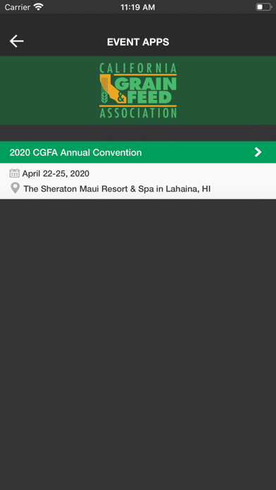 CA Grain & Feed Association Screenshot