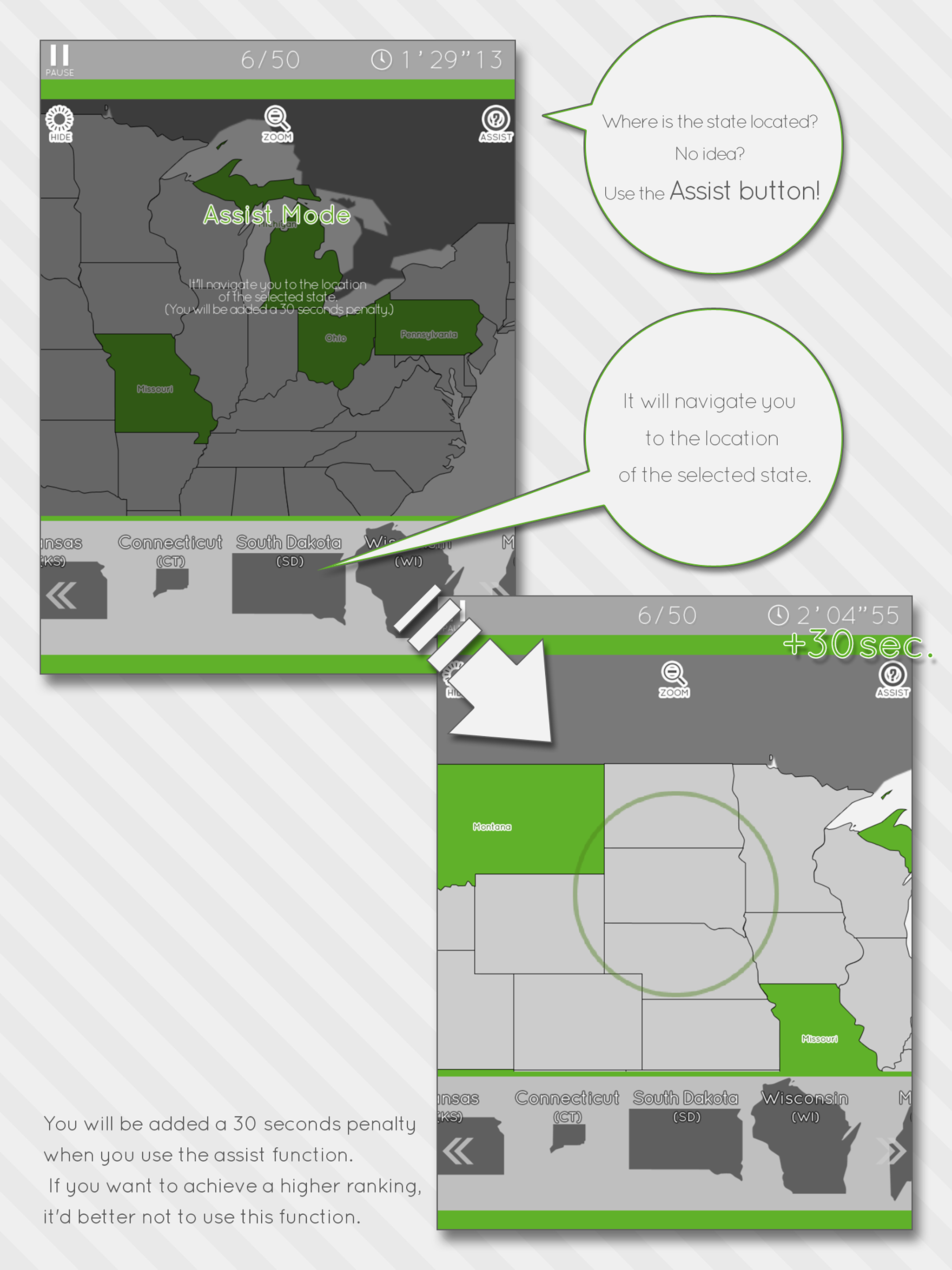 Enjoy Learning U.S. Map Puzzle