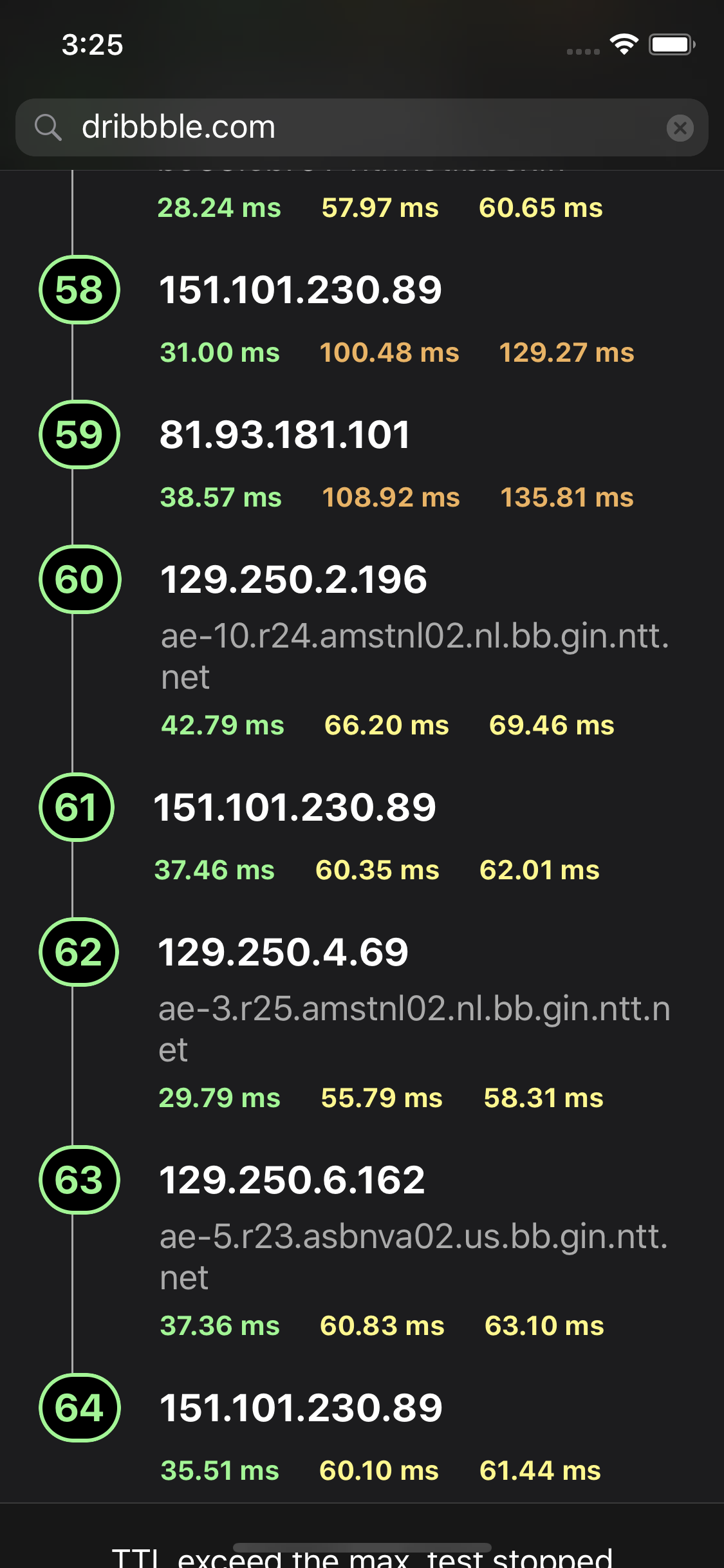 Traceroute - Ping IP Tool