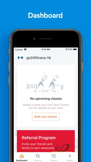 Go24 Fitness Hong Kong screenshot 1